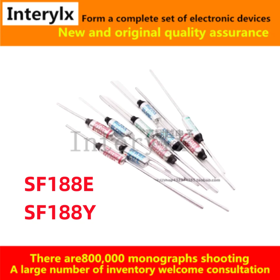10Pcs/Lot Temperature Fuse SF188E SF188Y SF188 JET192℃ 10A15A250V Rice Cooker Special Fuse