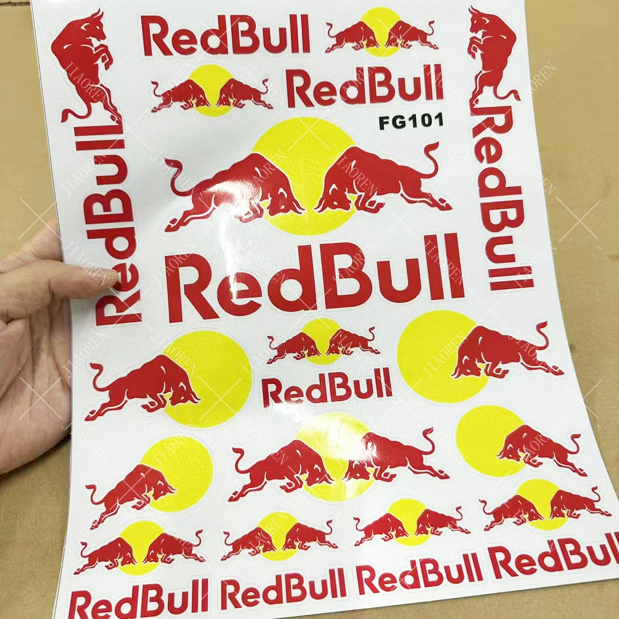 

New Red Bull Stickers Motorcycle Decals Car Logo