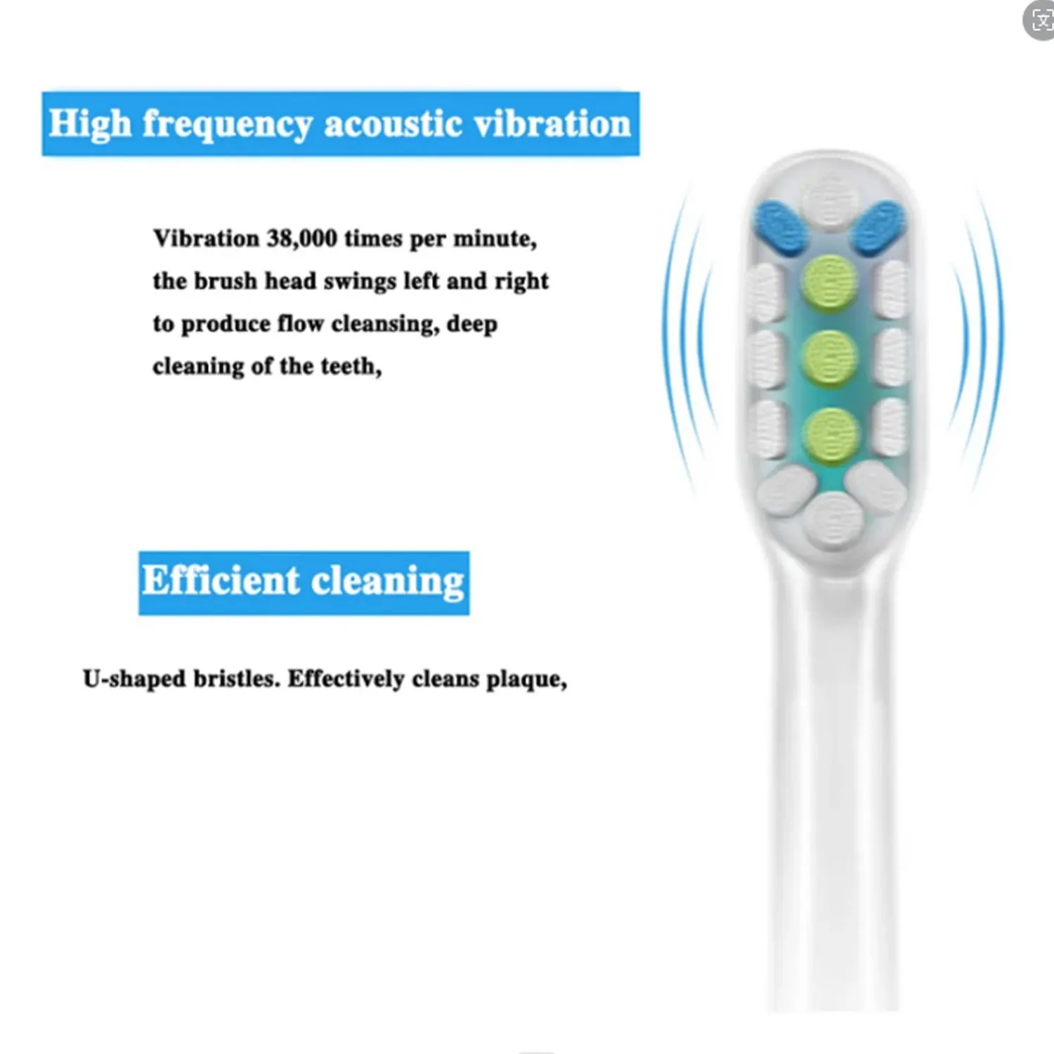 Cabezales de repuesto para cepillo de dientes eléctrico Xiaomi SOOCAS V1 V2 X3 X3U X5 D2 D3 SOOCARE, cerdas suaves, 4/8/12 Uds.