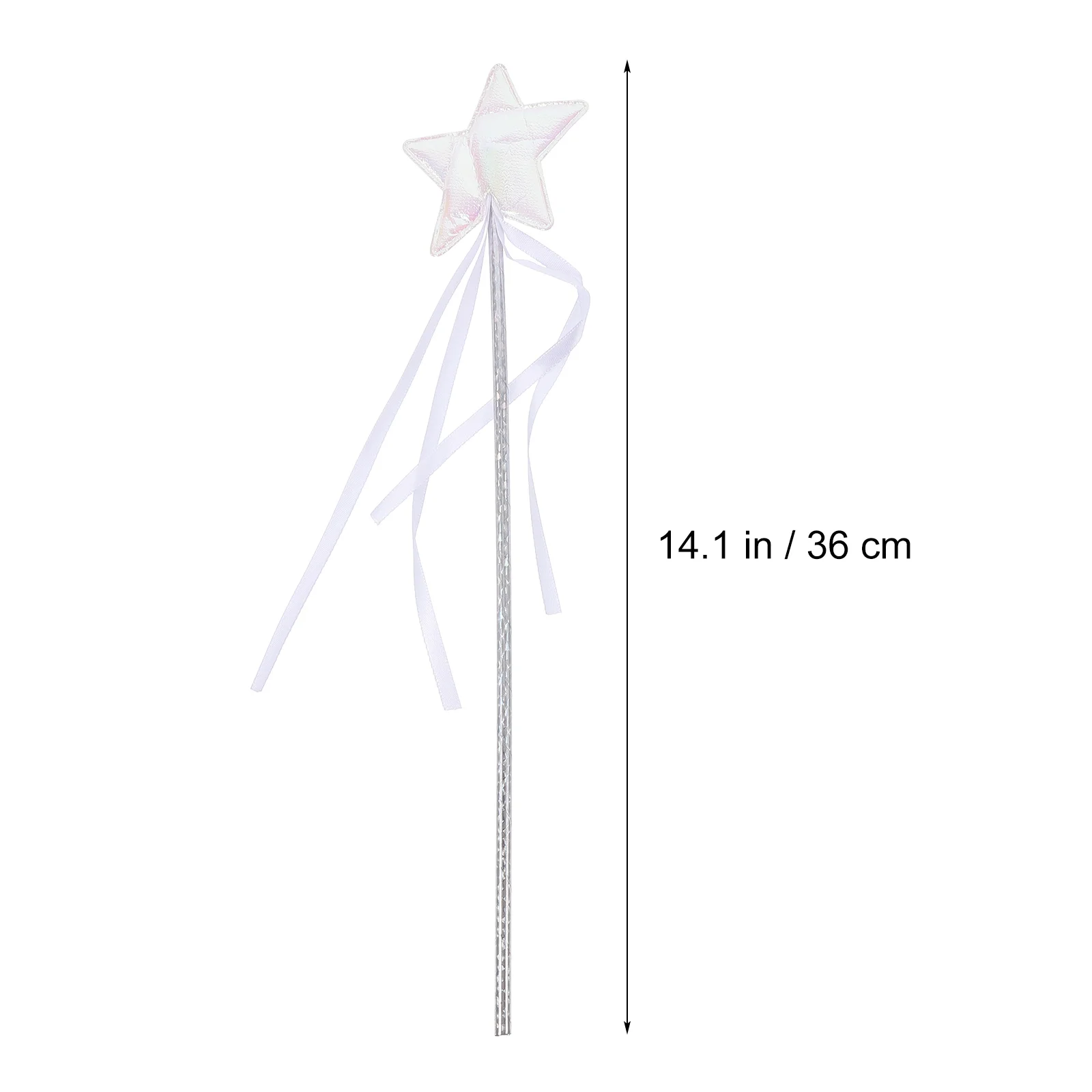 Pentagram Fairy Wand Pretty Adorable Prop Halloween Cosplay Five-pointed for Girls