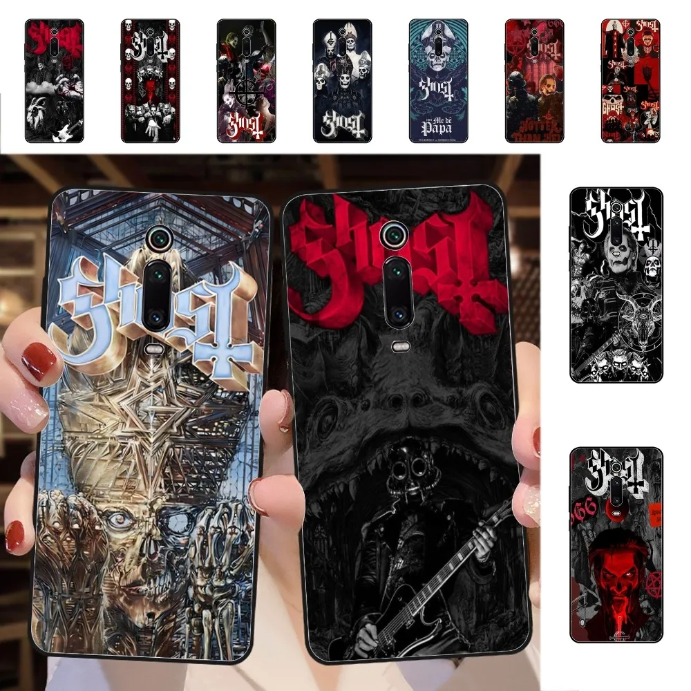 Band-G-Ghostes Phone Case For Redmi 5 6 7 8 9 10 plus pro 6 7 8 9 A GO K20 K30 K40 pro plus F3 Fundas