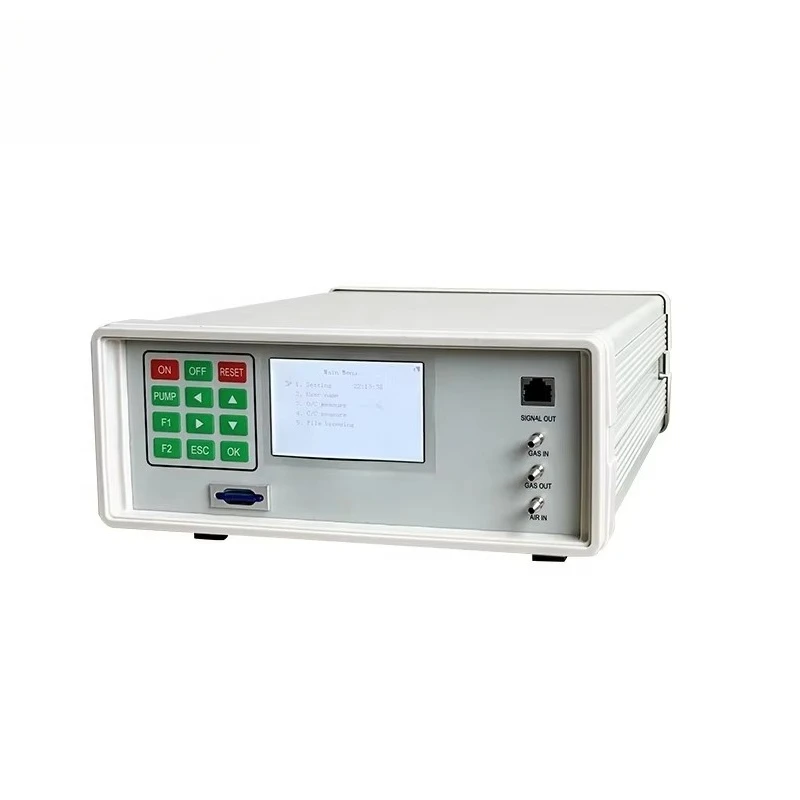 Lab Soil Respiration Meter CO2 test Temp Humidity AC/DC Power Soil Moisture Meter LCD Display Large Capacity for Lab