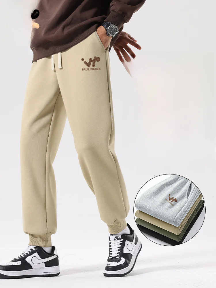 

Мужские спортивные брюки Heavyweight Trendy Brand: новинка весенней коллекции, повседневные, с эластичным поясом, свободного кроя, дышащие, комфортные, из хлопка.