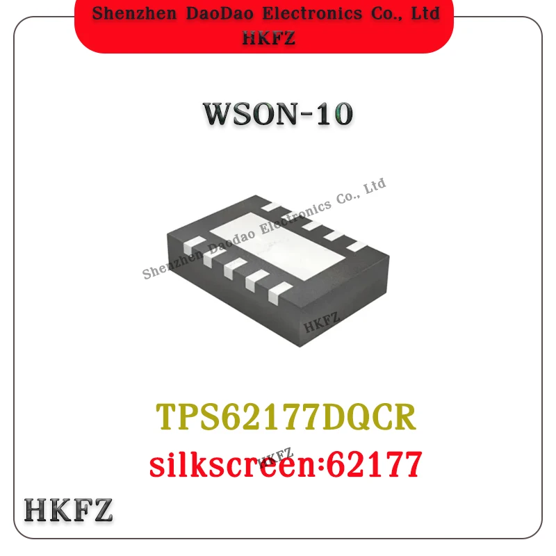 

10Pcs TPS62177DQCR Silk screen 62177 WSON-10 buck converter chip new original