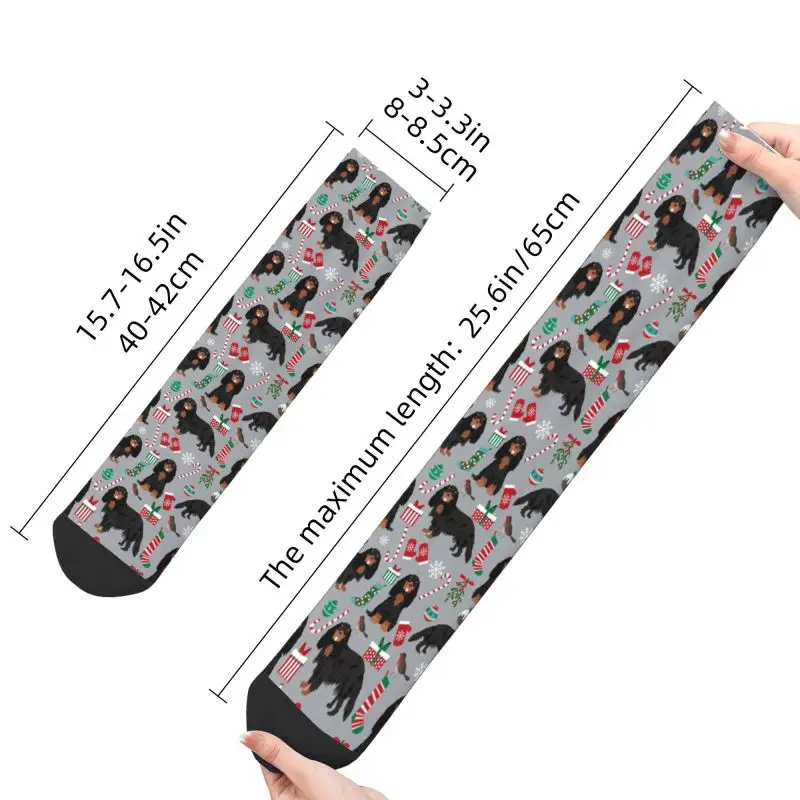 Nette männer Cavalier King Charles Spaniel Weihnachten Geschenke Kleid Socken Unisex Komfortable Warme 3D Gedruckt Hund Crew Socken