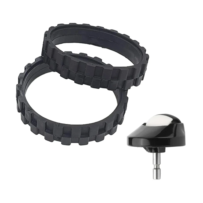 M2EE Lốp Cao Su Bộ Bánh Xe Máy Hút Bụi Thay Thế Một Phần Bánh Xe Phụ Kiện Lốp Chống Mòn Bộ Hoàn Hảo Cho Các Dòng Máy 8 9