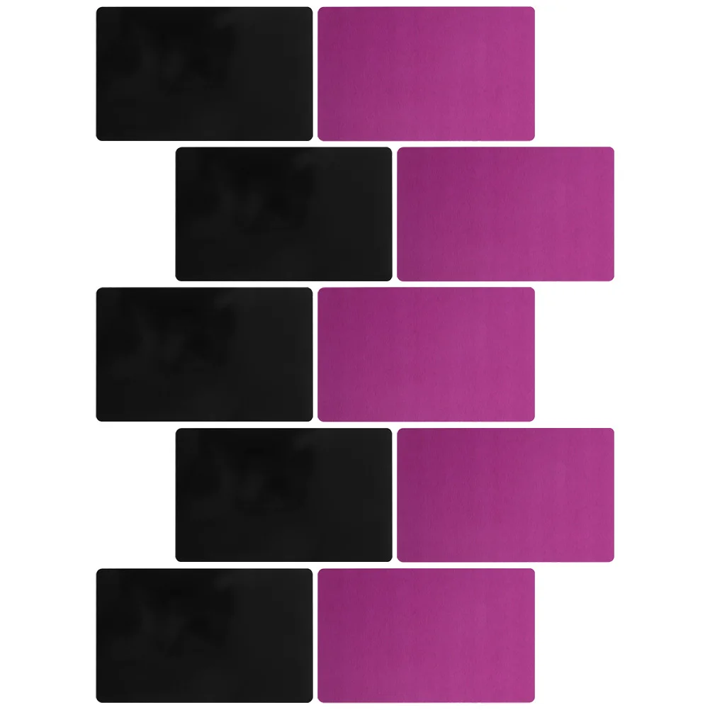 

10 шт. металлические визитные карточки с гравировкой, пустые металлические визитные карточки, практичные, удобные для переноски, визитные карточки