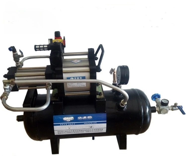 

Air booster pump, compressed air booster valve, air booster system