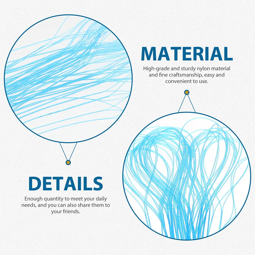 

100Pcs Professional Floss Threaders Nylon Dental Supplies for Braces Bridges Implants Easy Carry Storage Case Included