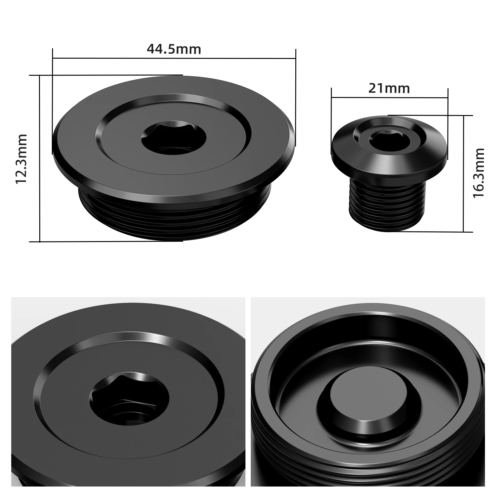 NICECNC For Suzuki DRZ400E DRZ400S DRZ400SM DRZ 400 E DRZ 400 S DRZ400 SM 2000-2024 Motorcycle Engine Timing Cover Cap Plug