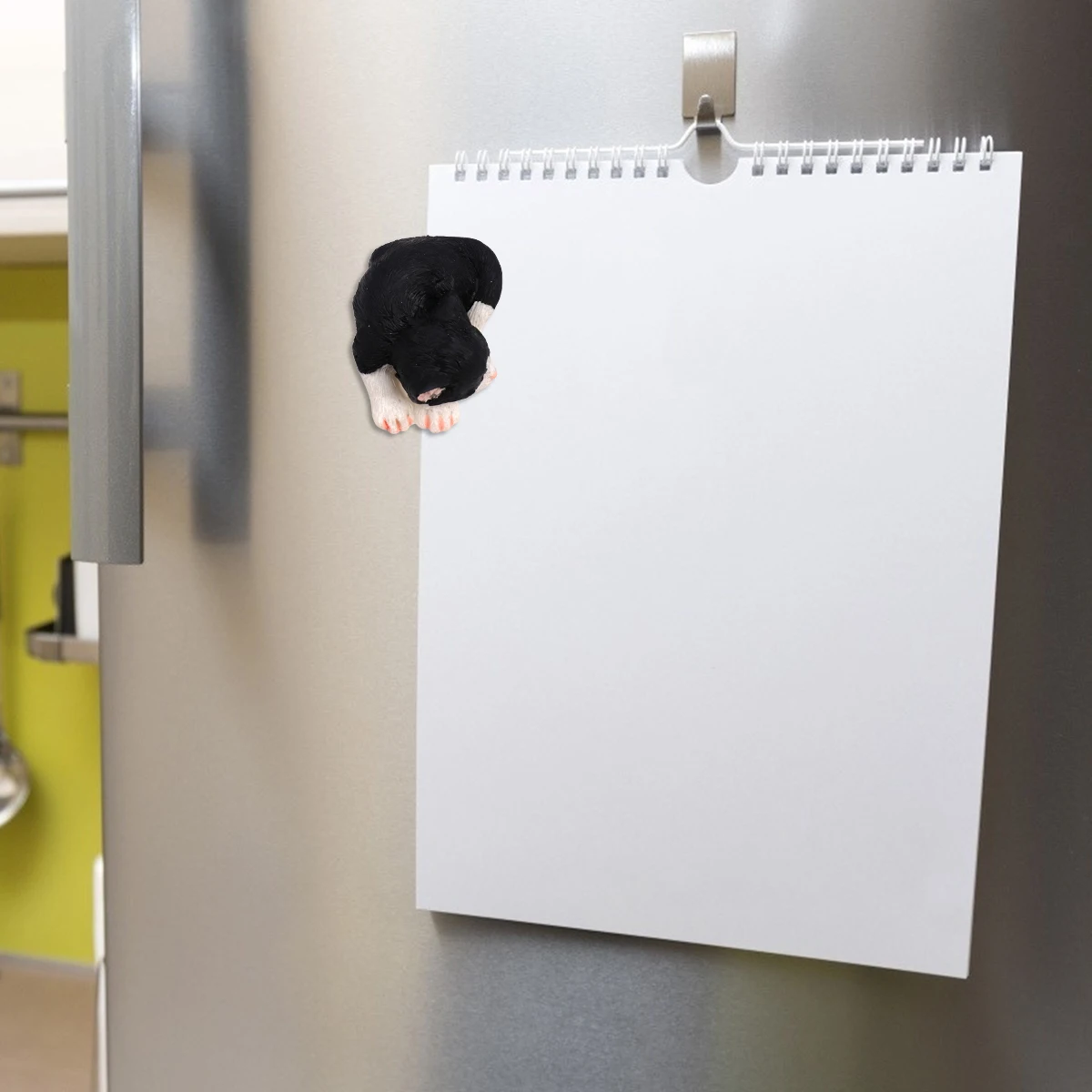 

Magnetic Cat Fridge Stickers Kitten Shaped Non Damaging Home Decor Magnetic Stickers for Metal Furniture Perfect Gift Realistic