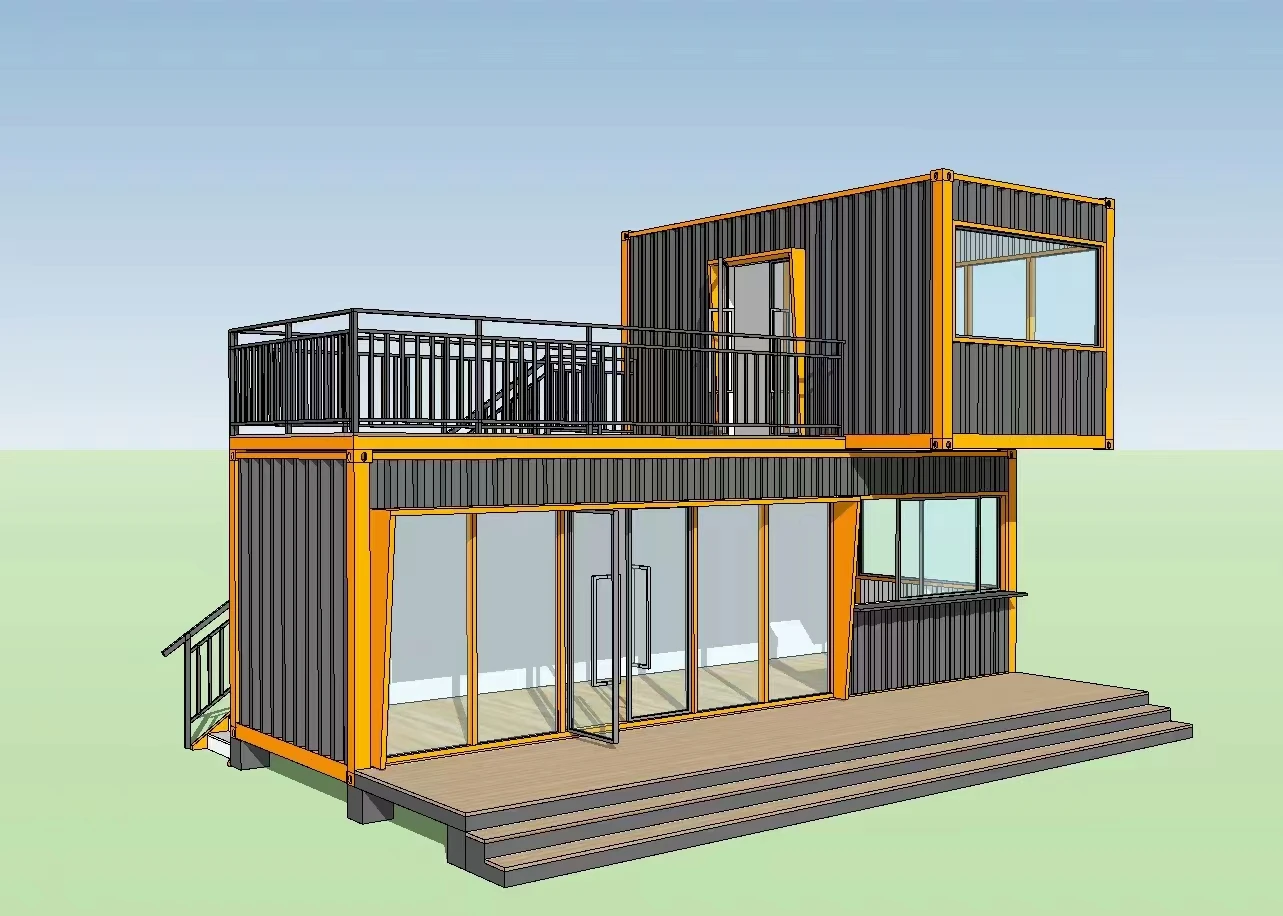 Duplex Vorgefertigten Container Haus Malaysia Preis Kuching Kleine Haus Wohnzimmer Fertig