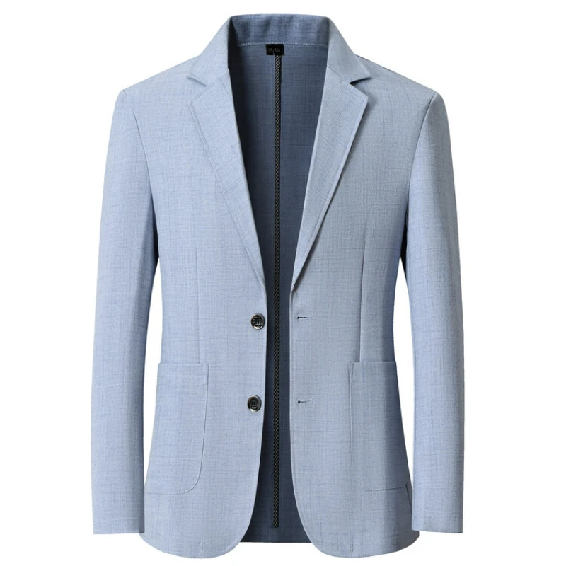 2024 New Men Sun-Proof Coat, Light and Breathable Summer Long-Sleeve Jacket S-4XL  Daily Business Casual Suit