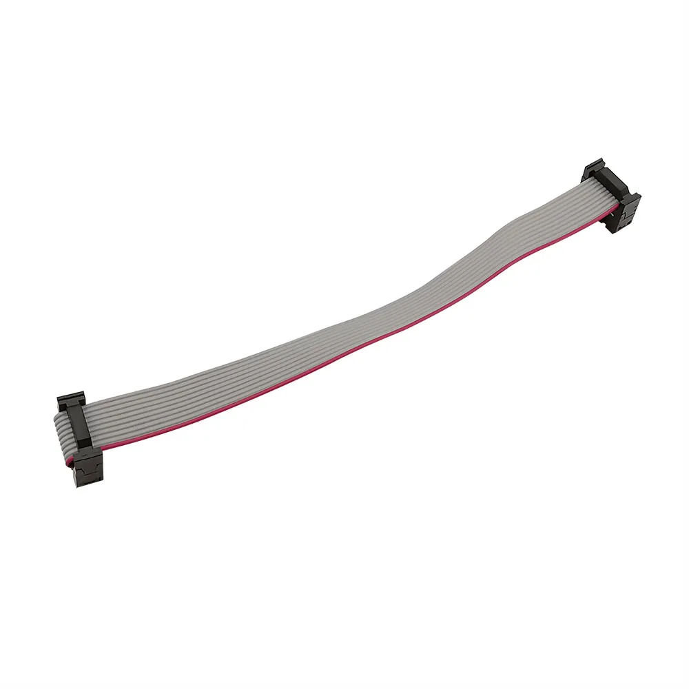 

12Pcs 2.54mm Pitch JTAG ISP Gray Flat Ribbon Data Cable FC-16Pin FOR DC3 F/F IDC Box Header