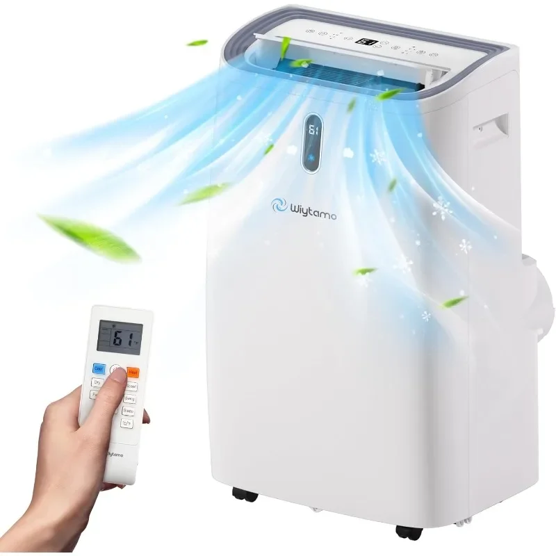 

Portable Air Conditioners for Room Cool, Heat, Dehumidifier & Fan Portable AC Unit, Room LED Display & Remote/Timer/Auto Swing