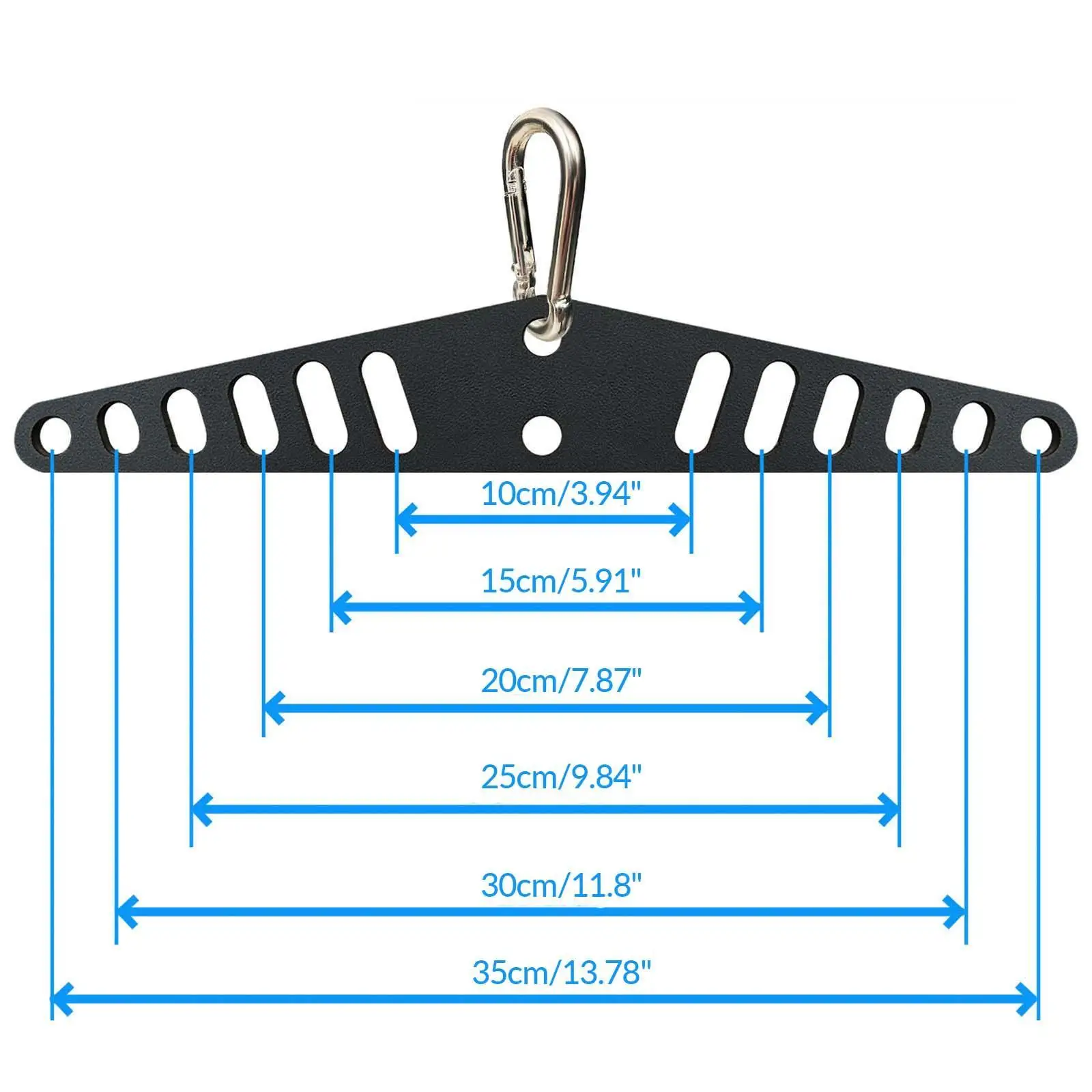 LAT Pull Down T Bar ملحقات صف كابل غير قابلة للانزلاق لتمارين الحزام واللياقة البدنية