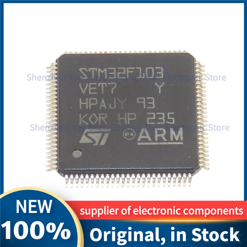 5PCS/LOT STM32F103VBT7 STM32F103VDT7 STM32F103VET7 STM IC MCU Chip LQFP100 in stock NEW