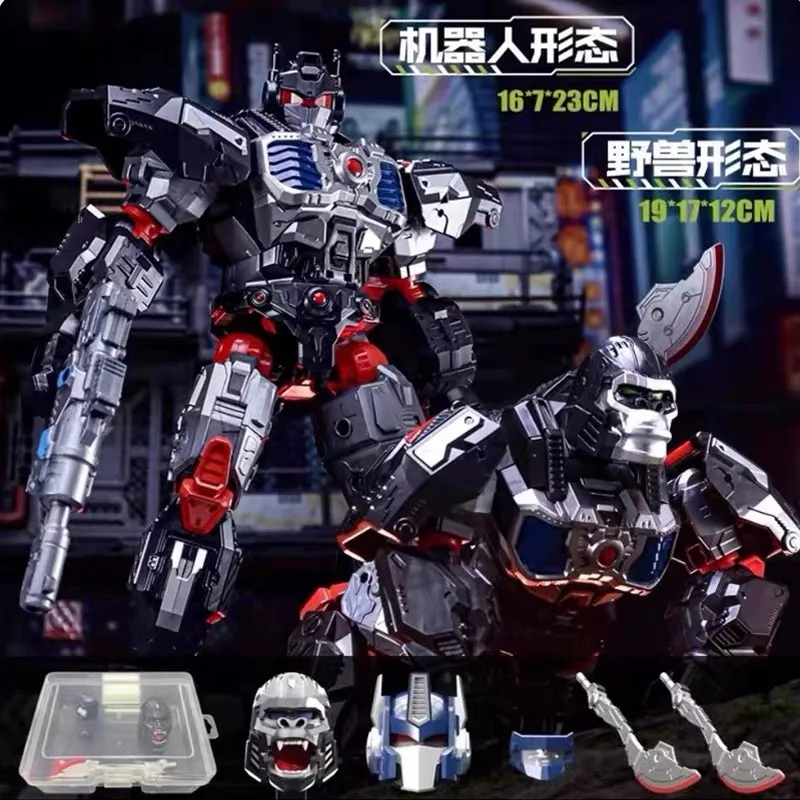 LI JIANG Deformation Beast Wars BW Gorilla Op Commander Orangutan Transformation Action Figure Robot Toys