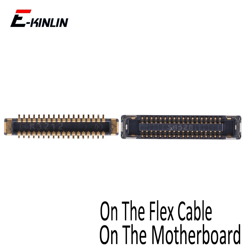 2pcs/lot Front Small Camera Sensor Rear Back Camera FPC Connector On Board Motherboard Flex Cable For iPhone 8 7 Plus