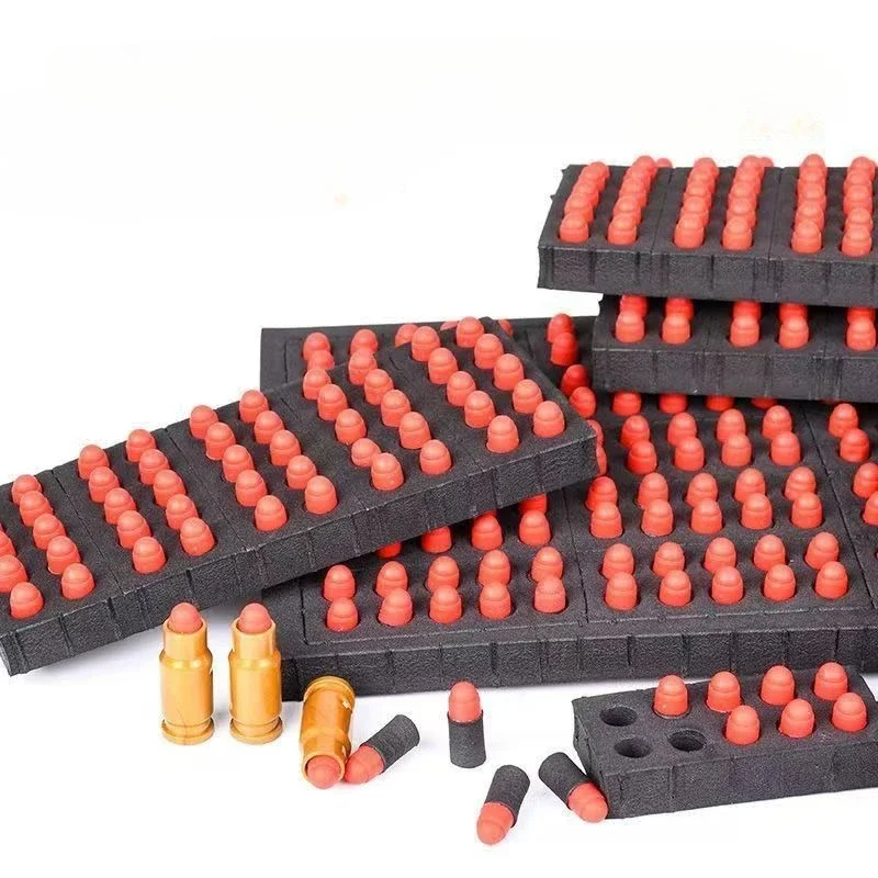 UU80 Soft Bullets & 24 Shells Paintballs Toy Guns Desert Eagle Pistol Colt 1911 Foam Bullets Ammo