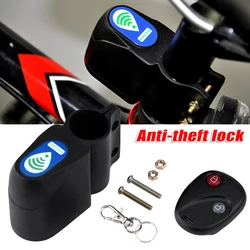 Bicycle Lock Anti-theft Cycling Security Lock Wireless Remote Control Vibration Alarm Remote Control Wireless Anti-theft Alarm