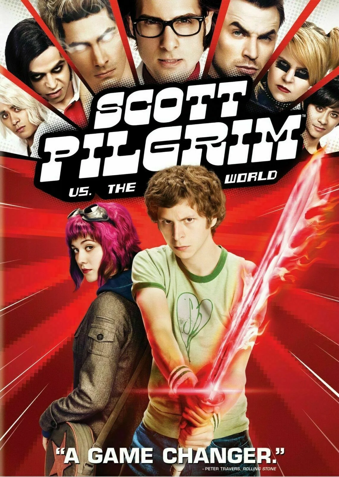 Scott Pilgrim vs. the World Movie Print Art Canvas Poster For Living Room Decoration Home Wall Decor Picture