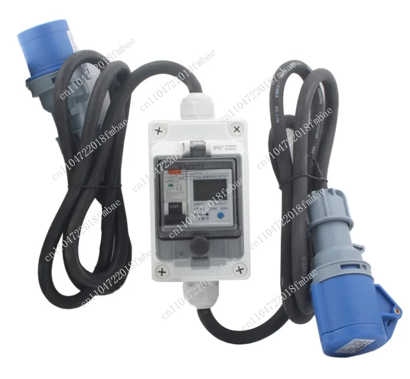 Meter RV Yacht Car Charging Meter New European Electronic Instrument Meter Ammeter Mobile Portable