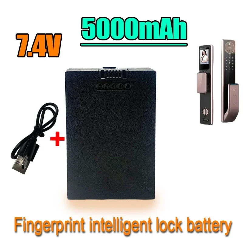 7.4V 5000mAh Smart Door Lock Battery For Xiaomi Bosch Haier Ect