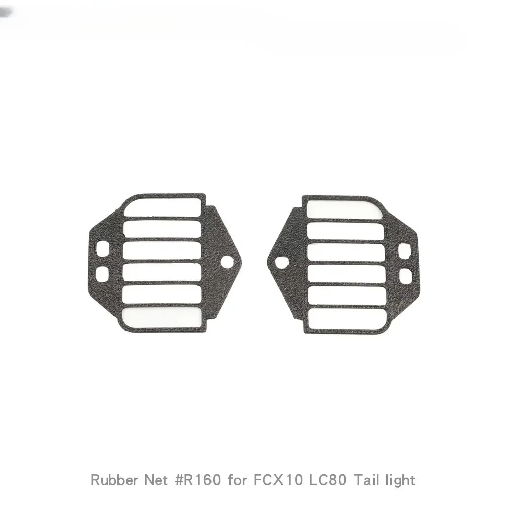 1/10 Tail Light Protective Net Cover Guard Mesh Rubber for FMS FCX10 LC80 #R160R