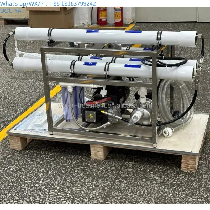 2026 SWRO4000 لتر/يوم تعريف مياه البحر آلة التناضح العكسي تنقية المياه من مياه البحر نظام RO صانع المياه