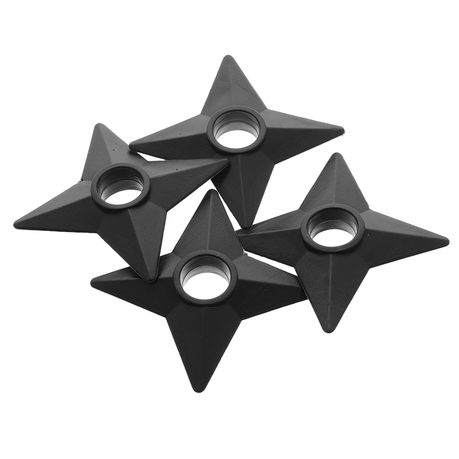 

4 шт., портативный тренировочный реквизит со звездами ниндзя для детей, японский набор для ролевых игр, вечеринка на Хэллоуин