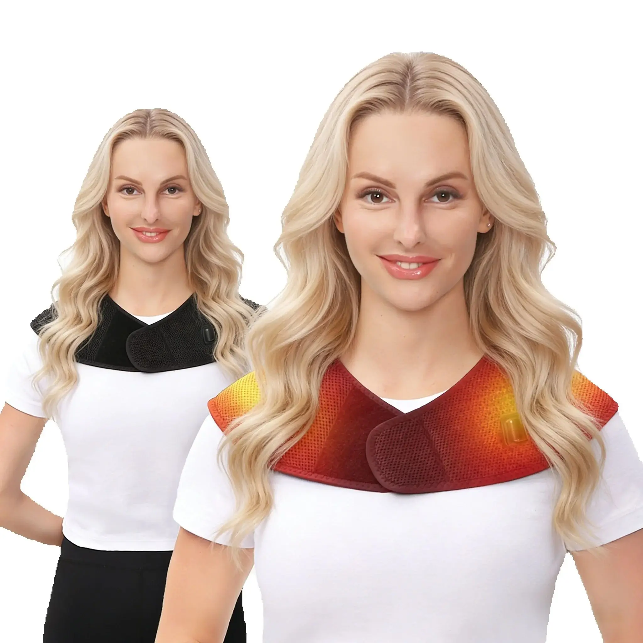 

Heating Circular Shawl Support Relieves Shoulder Pain Promotes Blood Circulation Office Thermal Relaxation Relieve Fatigue