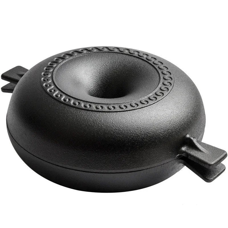 

Thickened cast roasted sweet potato pot Domestic Barbecued and rinsed one piece pot Barbecue oven