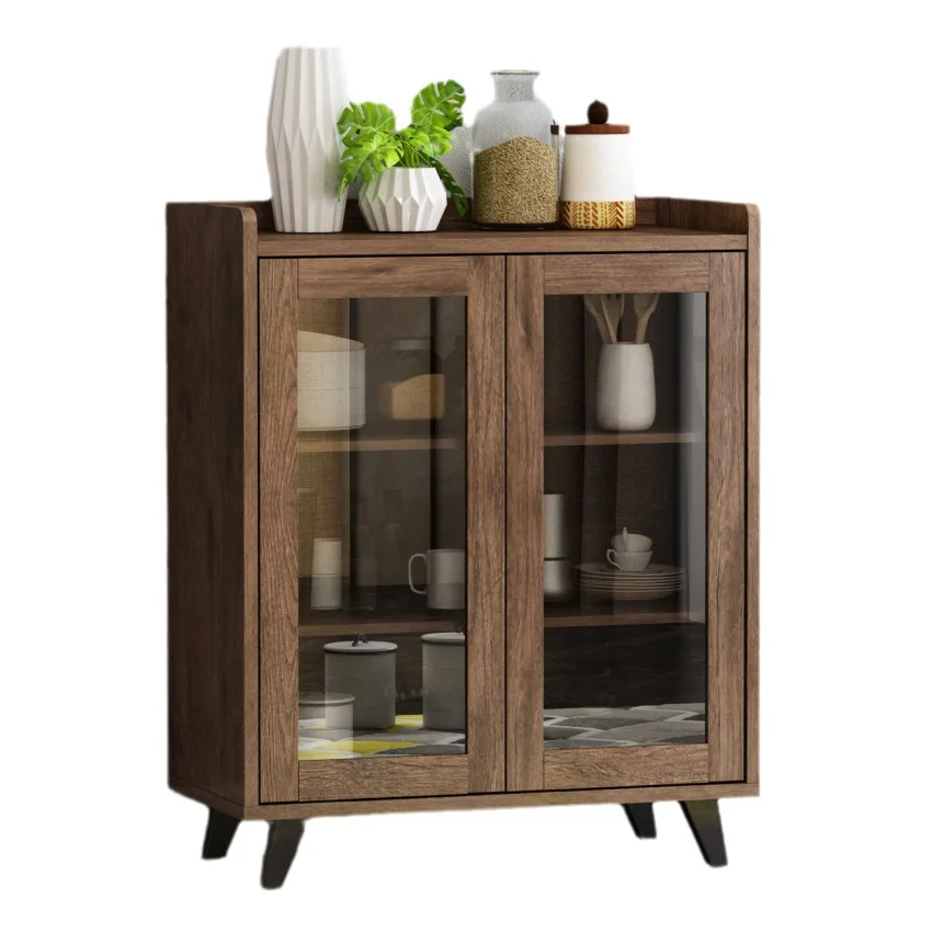Nordic household tea cabinet  dining side cabinet modern simple kitchen cupboard storage   storage