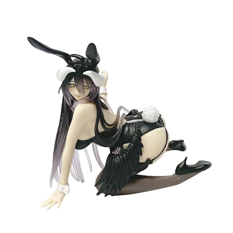 13cm Hentai Figure Overlord Anime Figure Desktop Cute Swimsuit Albedo Action Figure Noodle Stopper Figurine Collection Model Toy
