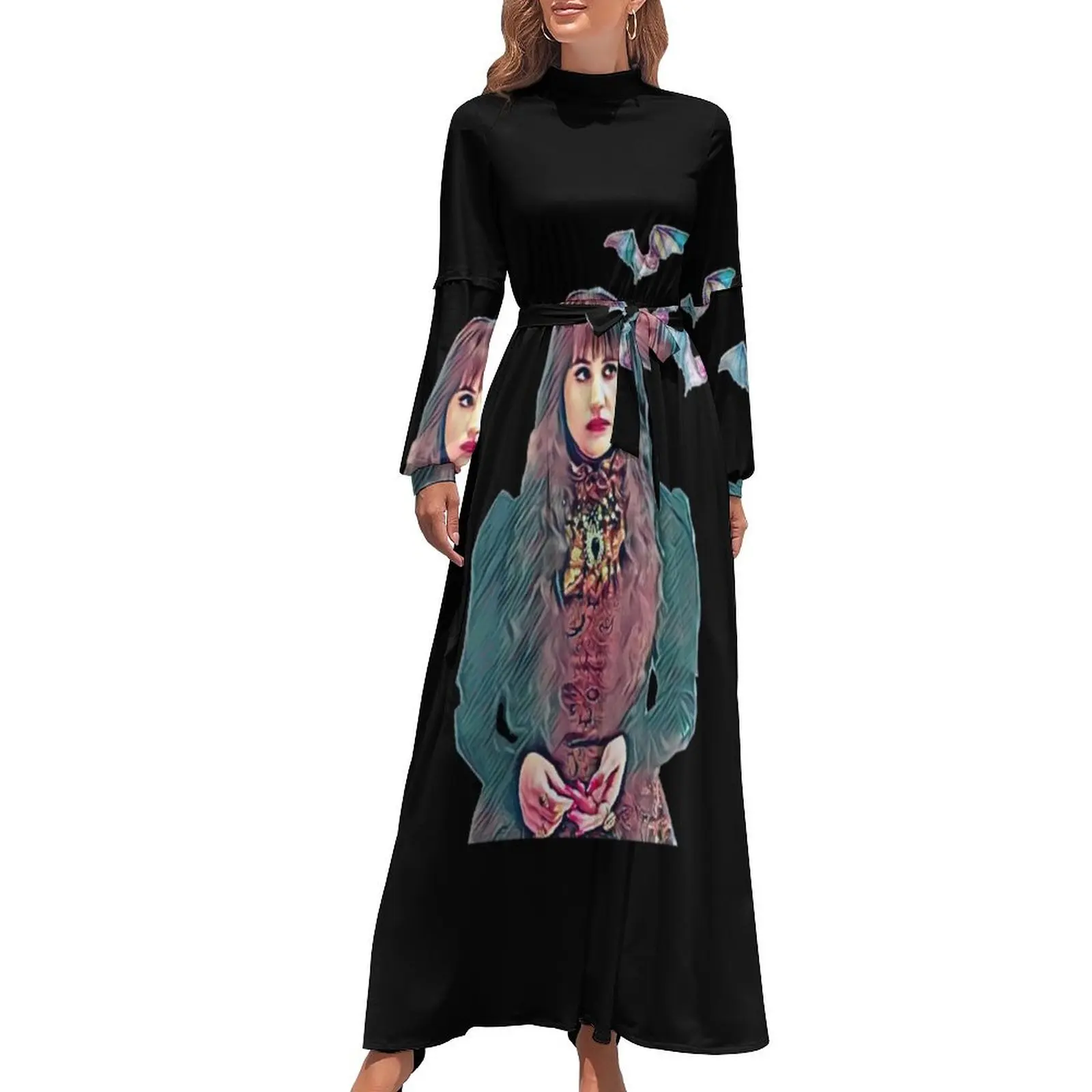 

Vampire Nadja T-Shirt Long Dress Long dress Woman clothing