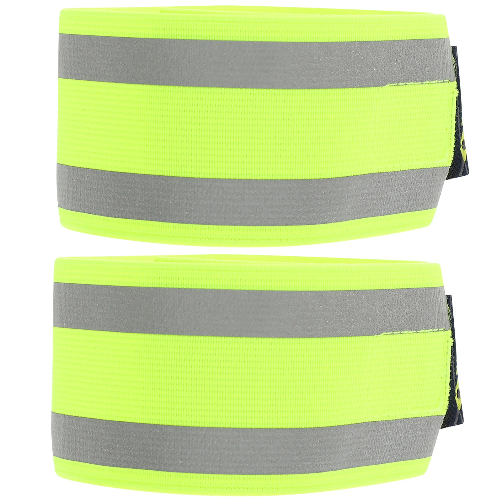 قطعتان من الأساور العاكسة للجري الليلي وركوب الدراجات وأشرطة أمان عالية الوضوح قابلة للتعديل في الهواء الطلق وحزام للساق للجري #2