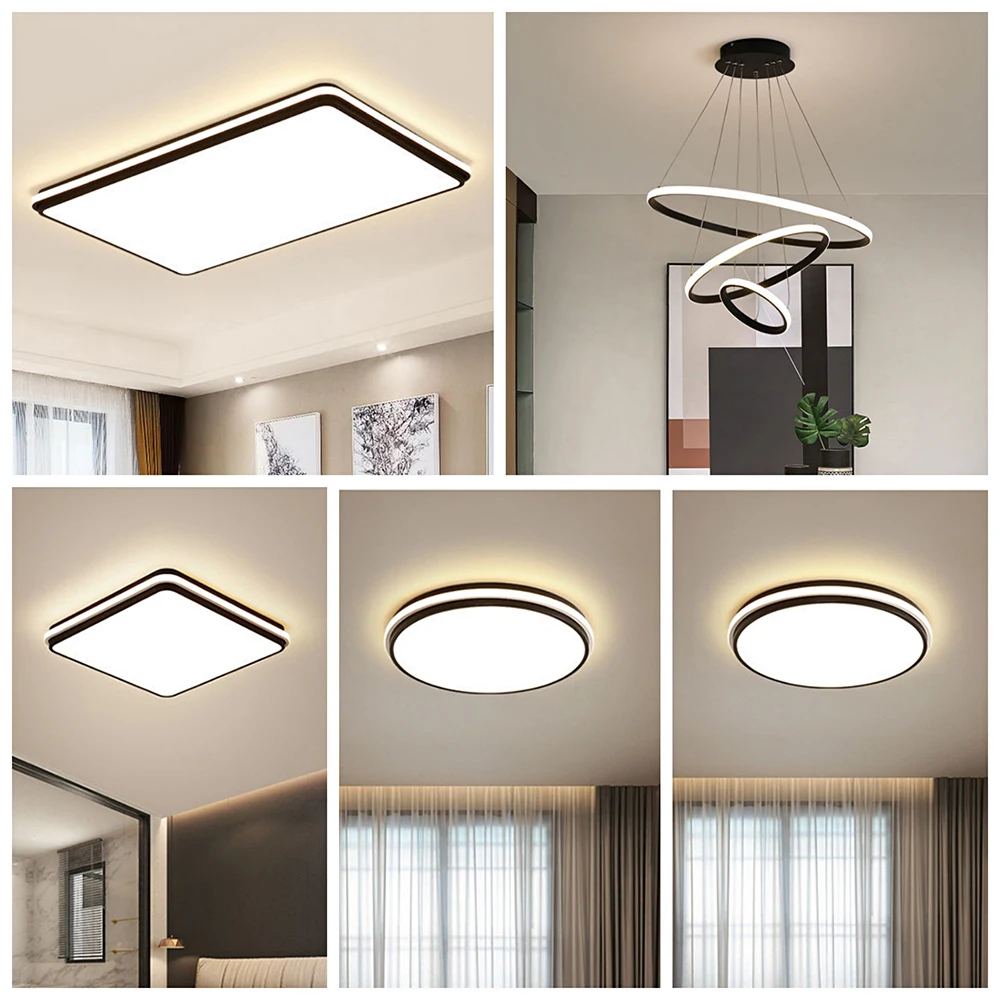 ZK40 Round Led Ceiling Lamp Bedroom Simple Home Decoration Living Room Lighting Creative Modern Balcony Lighting Power:  40CM