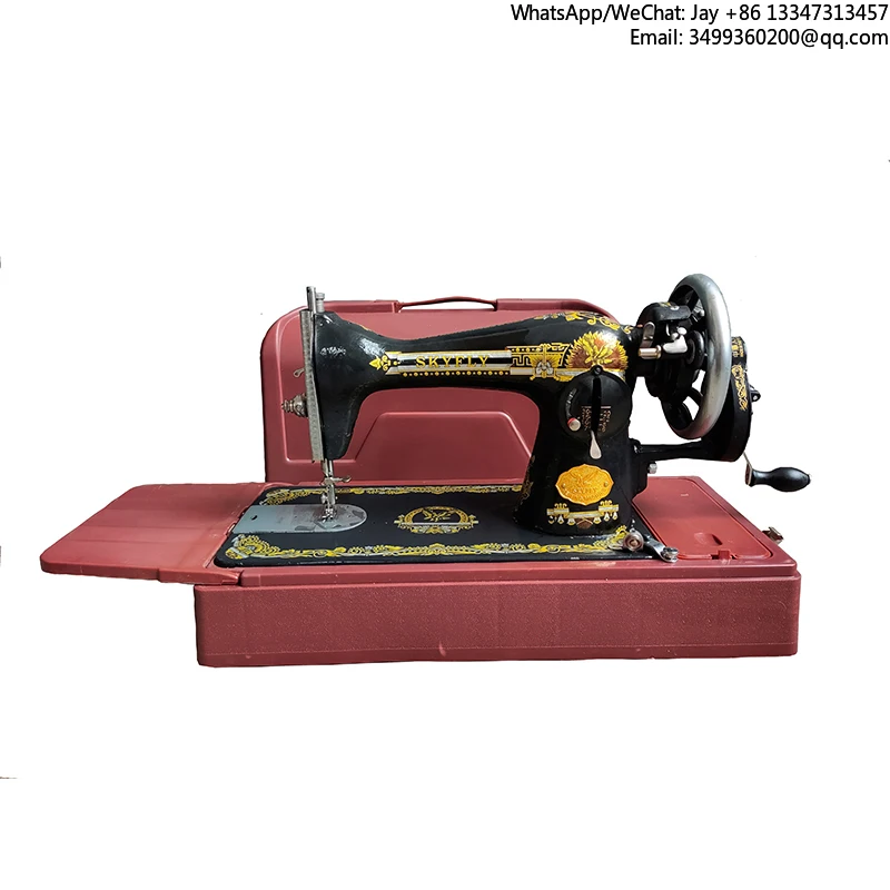 

JA2-1 Household Old-fashioned Sewing Machine With Handle And Plastic Box