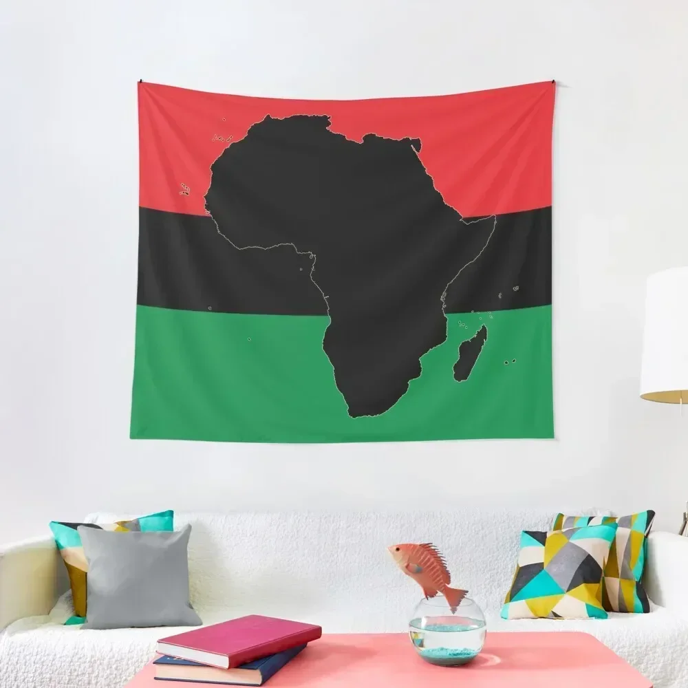 

Symbol of Africa - Pan African Flag Tapestry Wall Decoration Items Japanese Room Decor Tapestry