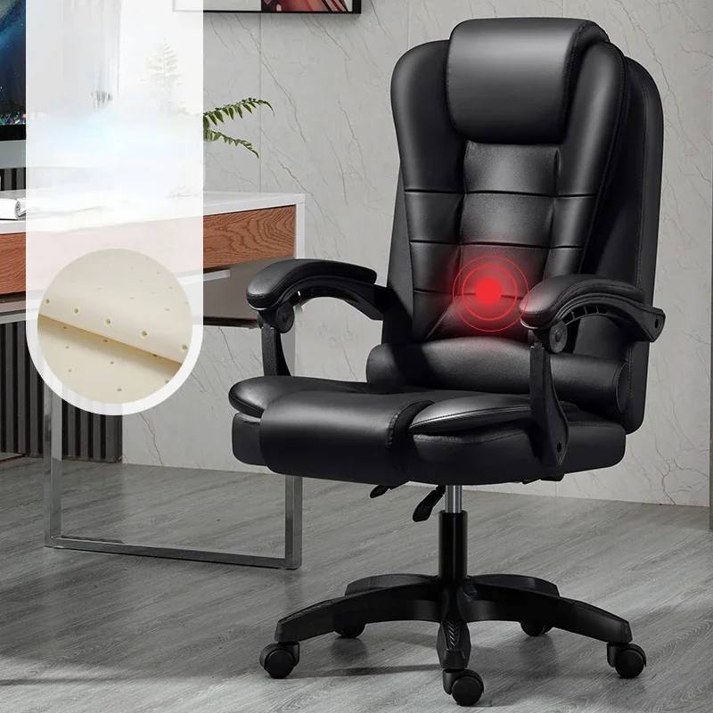 คอมพิวเตอร์Nordic Officeเก้าอี้Designer Modern Luxury Playseat Officeเก้าอี้ErgonomicนวดFull Body Tabureteอินเทรนด์เฟอร์นิเจอร์