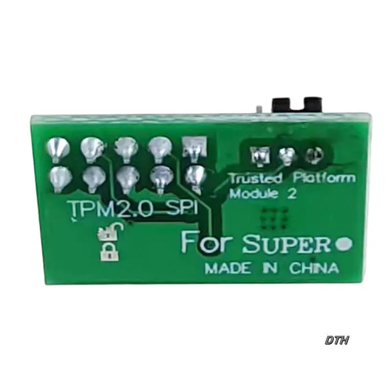 

3X для Supermicro-AOM-TPM-9670V-S Вертикальный TPM 2.0 9-контактный