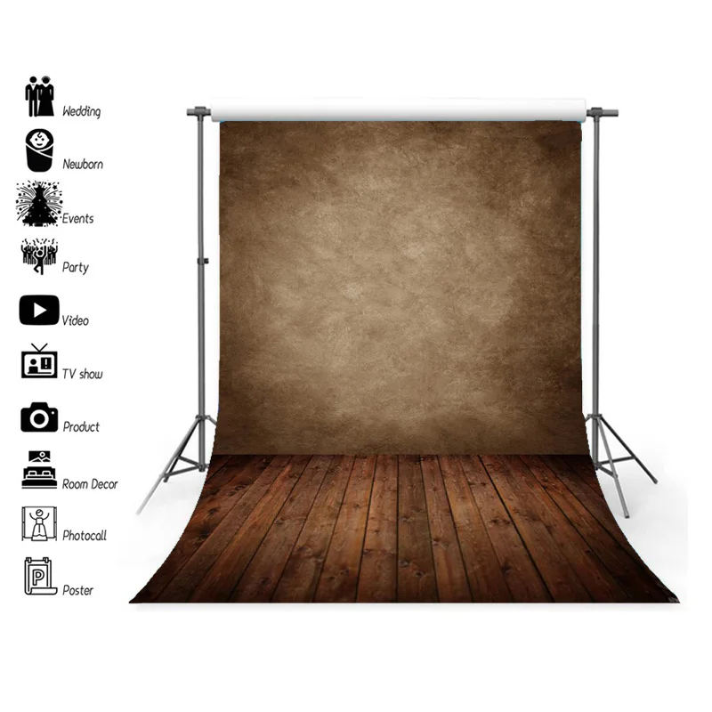 

SHUOZHIKE Vintage Portrait Theme Photography Backdrops Props Texture Grunge Abstract Family Photo Studio Background SL-03