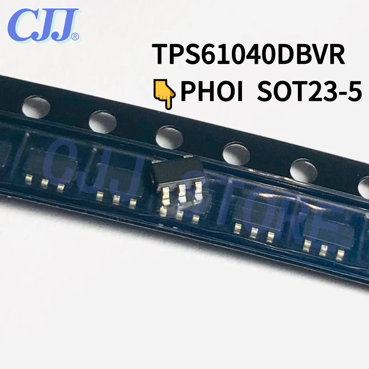 

1~3000PCS/Lot PHOI Marking TPS61040DBVR TPS61040 SMD IC SOT23-5 DC/DC CONVERTER new and original