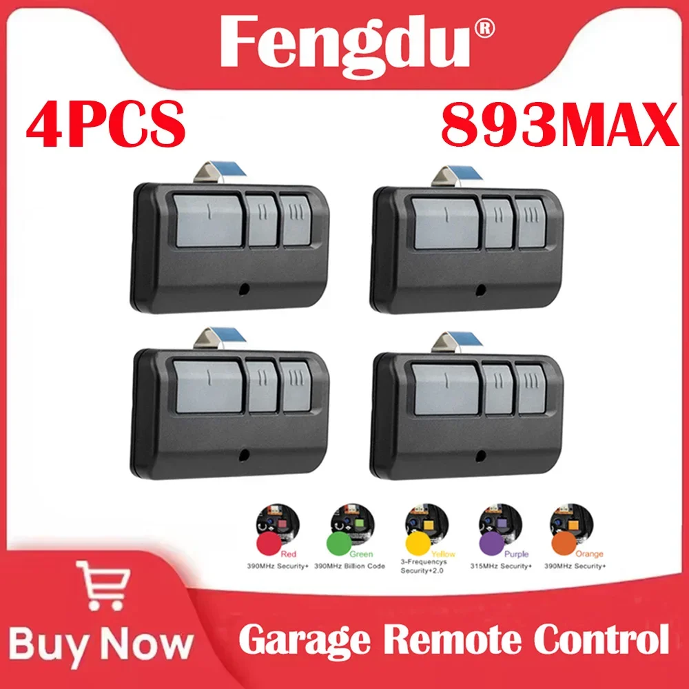 893MAX 3-Button 4PCS Remote Control For 893LM 371LM 373LM 973LM 891LM 953ESTD 81LM 895MAX 890MAX