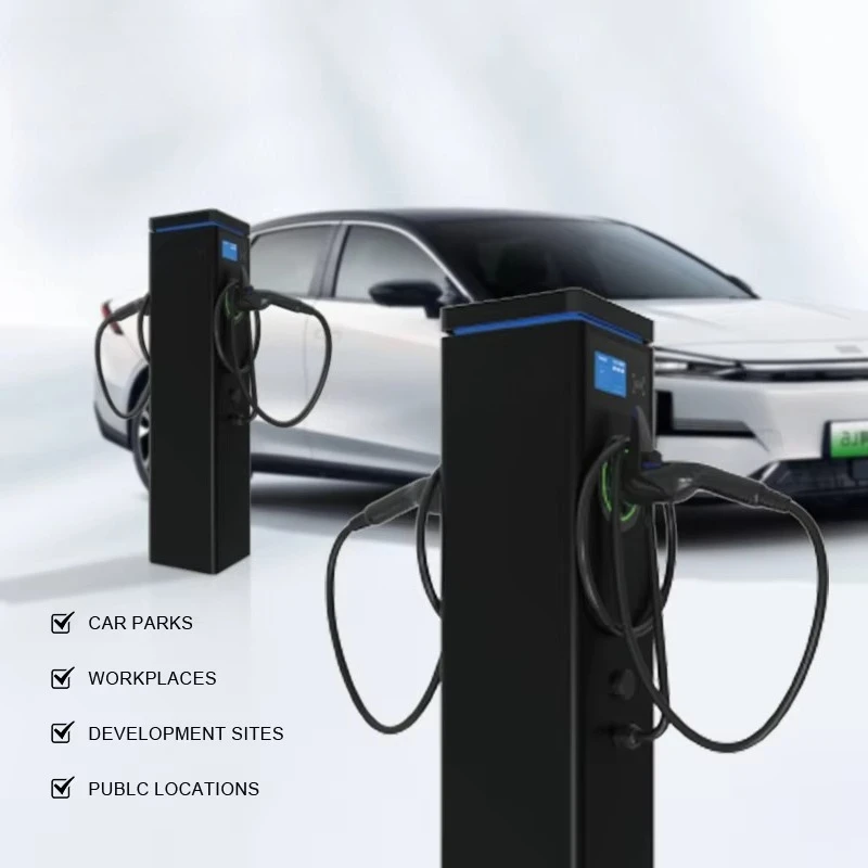 11kW Type 2 EV Charger Station with Industrial Energy Storage for Commercial EV Charging High Efficiency Custom