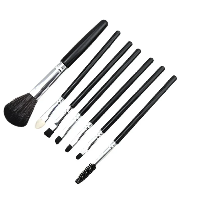 7 pezzi/set pennelli per trucco professionale cipria in polvere ombretto fondotinta fard labbra sopracciglio pennelli per trucco strumento cosmetico