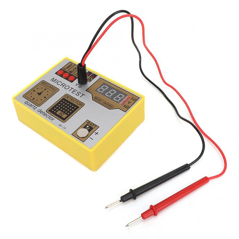 QD-20 Quartz Watch Movement Repair Tool Battery Tester Multi Functional Watch Movement Pulse Tester