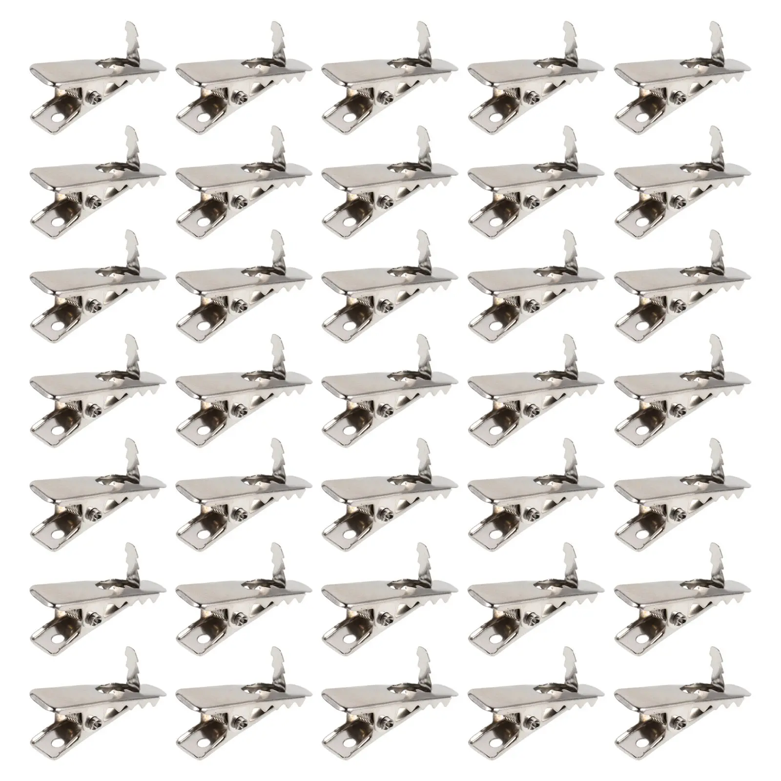 

200Pcs Hair Clips Kids Mini Metal Duckbill Blank Spring Clips Crafting DIY Alligator Barrettes for School Dance Parties