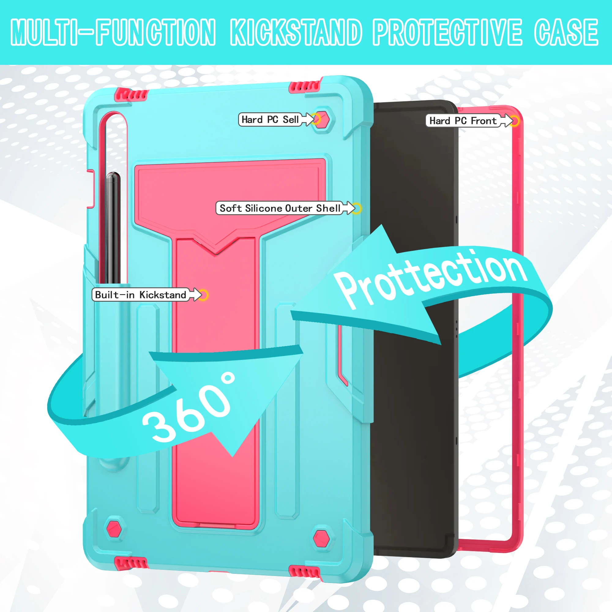 Case Universal for Samsung Galaxy Tab S10 Lite S9 FE 10.9